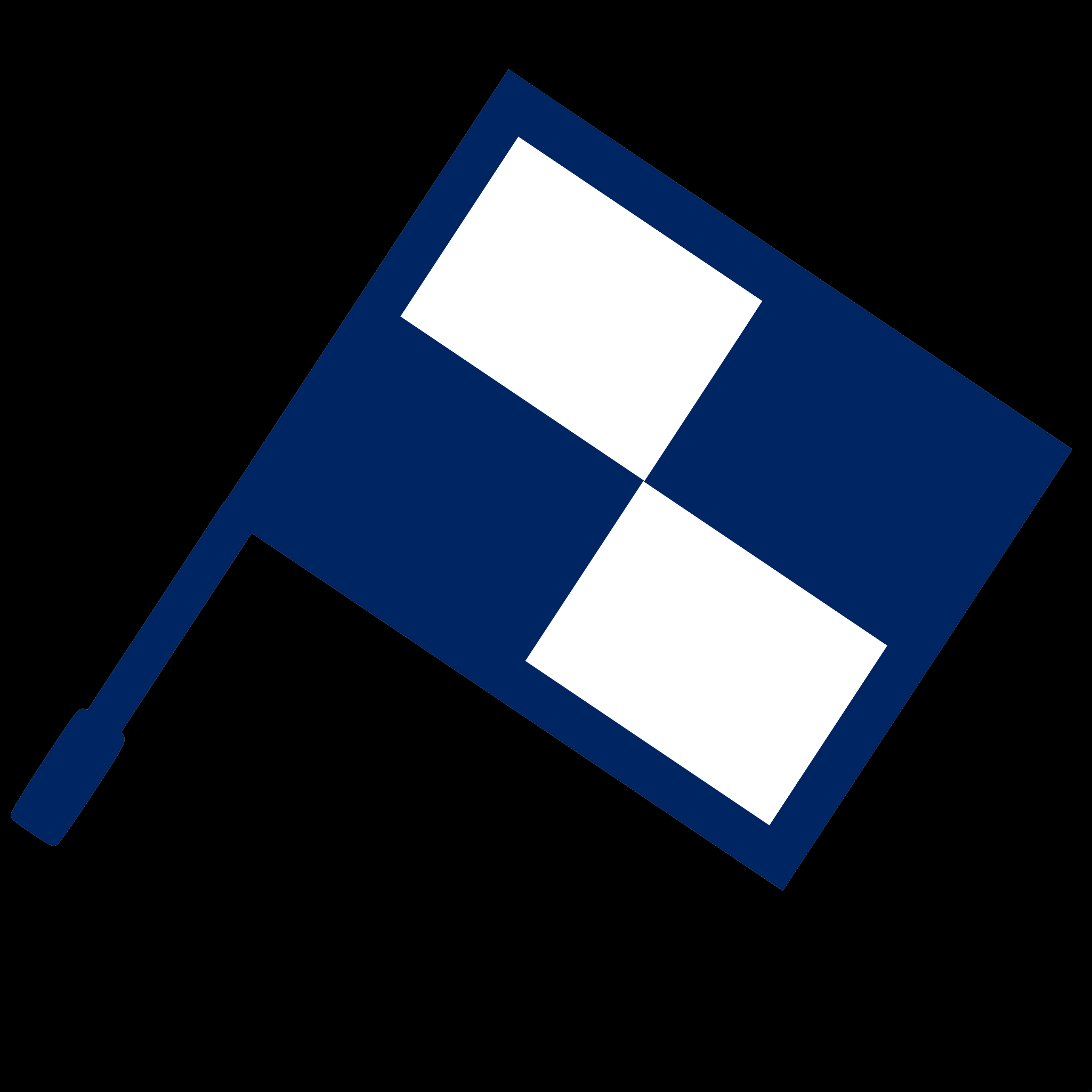 Ícone bandeira impedimento de futebol